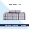 Elegant Comfort Soft 4-Piece 100% Turkish Cotton Flannel Sheet Set