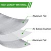 Trade Winds Reflective Insulation Roll, 48" x 20Ft, Aluminum &