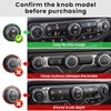 DIAMOOKY 8PCS Metal Button Knob Cover for Jeep Wrangler JL