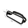 XUNQUCOM Black Car Tissue Box Holder for Car Visor and