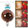 AMZStone Oversized Large Mouth-Blown LED Light Bulb,6W E27 Copper-Tinted Huge
