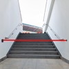 PATIKIL Fixed Wall Mount Retractable Belt Barrier, 9.84 Feet Fixed