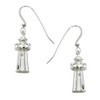3D Lighthouse Drop Earrings SilverTone by Cape Cod Jewelry-CCJ