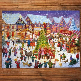 Gibsons The Season for Giving Christmas Limited Edition 2025 | 1000 Piece Jigsaw Puzzle for Adults | Great Fun Festive Gift | Sustainable Premium Jigsaw | Gibsons Games