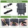 Speqerk Trash Can Caddy Bags Fit 32-55 Gallon Garbage Bin,