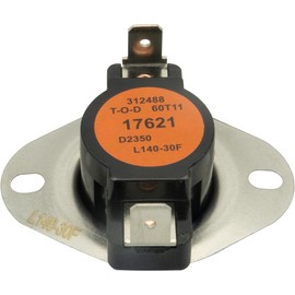 S1-02535380000 Furnace Thermostat L140-30F Limit Switch Compatible with York Coleman Replacements 7945-3281