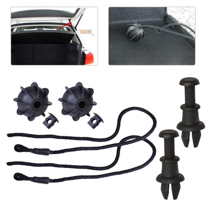 Car Boot Cover Retaining Strap, Rear Shelf Strap, Universal Rear