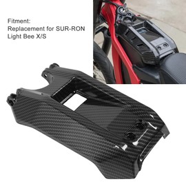 Carbon Fiberstyle Battery Cover for Light Bee X S Electric Dirt Bike Battery Protector