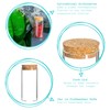 Argon Tableware Glass Storage Jars with Cork Lids - Modern