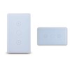 Gantch WiFi Smart Wall Touch Light Switch, Glass Panel, 3-Way