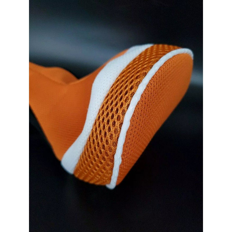 Powerbilt Vintage Power-Bilt Driver Golf Club Head Cover Orange/Black