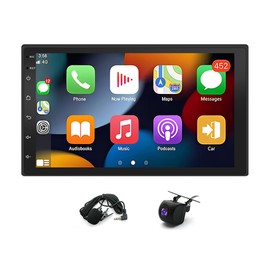 Car Stereo Radio for 2001-2003 Infiniti QX4 Carplay/Android Auto, 7 Inch IPS Touch Screen Android 13 Car Radio with GPS Navigation Bluetooth WiFi Mirror Link Backup Camera, 2G RAM 32G ROM
