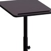 Flash Furniture Adjustable Height Metal Lectern