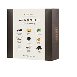 McCrea’s Candies Flavor Family Caramels Box Black Lava Sea Salt Chocolate Ginger Maple Rosemary Mocha Cape Cod