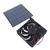 5W Solar Panel Fan Eco Friendly Low Noise Compact Portable