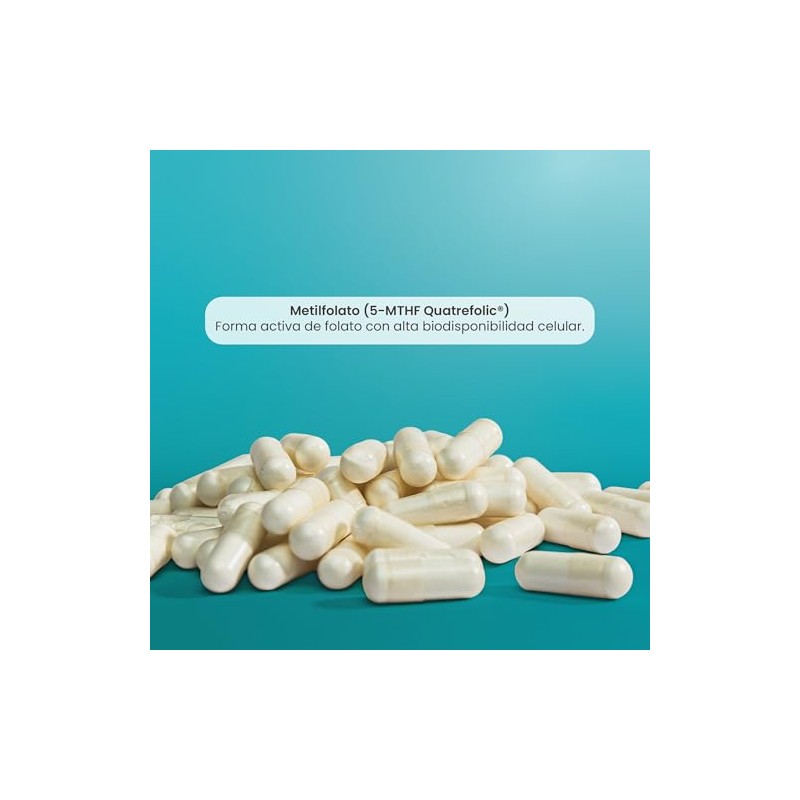 Matter Folixol Suplemento Acido Folico Folato Activo Quatrefolic Mthf Trimetilglicina