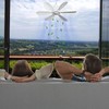 SCOOYEEES Silent USB Powered Ceiling Fan with Remote Control Timing