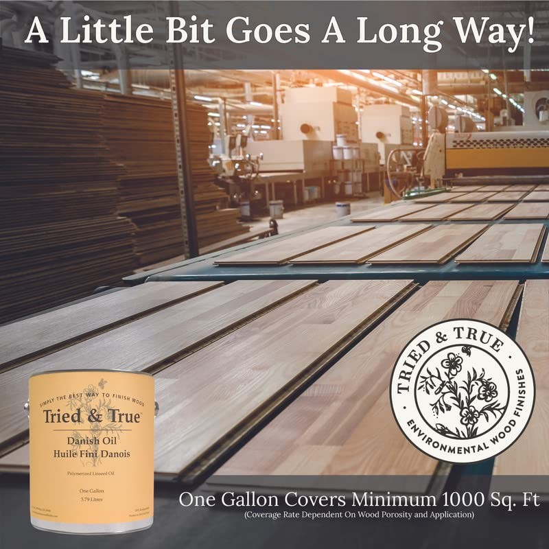Tried & True Superior Varnish Oil Wood Finish, Quart -