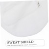 Healvian 6pairs Portable Sweat Absorbing Armpit Pads Breathable Underarm Protectors