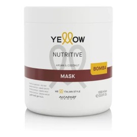 Mascara Nutritiva Argan & Coco Yellow 1 Kl Cabello Seco Alfa