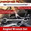 SPEEDWOX Mini Double Open End Wrench Set SAE 5/32"-7/16" 10pcs