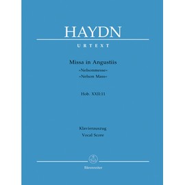 Joseph Haydn: Missa in Angustiis Nelson Messe) (Hob. Xxii: 11 °Für Soli, Chor und Orchester – Total-Haydn Piano Pull-Out with Pencil After Urtext Edition (Music/Sheet Music)
