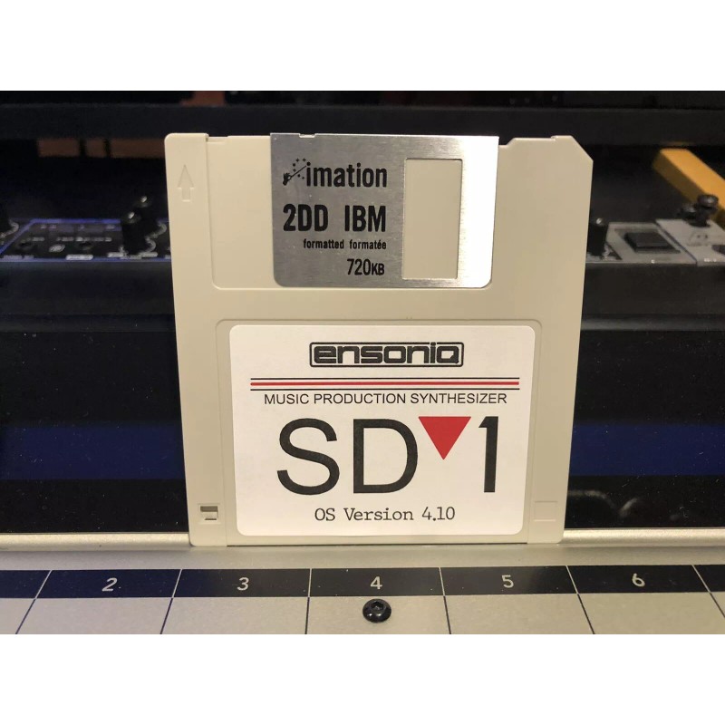16Samples Ensoniq SD1 Operating System Disk v4.10 Sequencer OS -