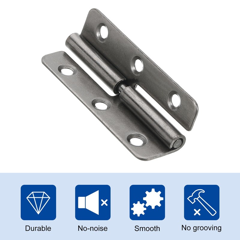 sourcing map 6Pcs Lift Off Hinge, 2" Detachable Lift Off