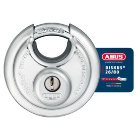 ABUS 20335 Diskus Hardened Steel Shackle Padlock