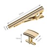 Set of 3 Men's Tie Clips and Cufflinks Set Business