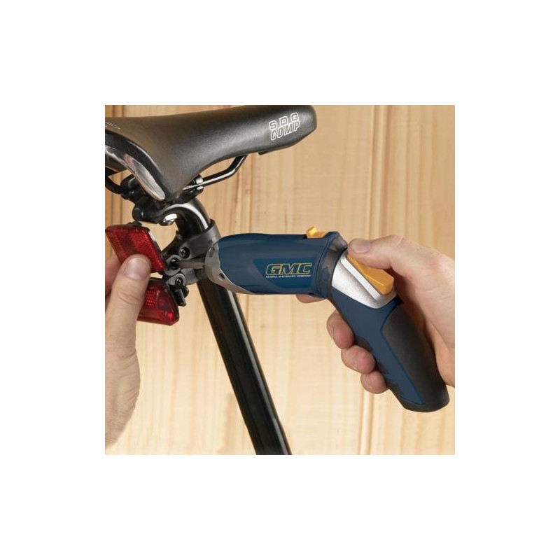 GMC DEC002SD Cordless Screwdriver, 3.6 V