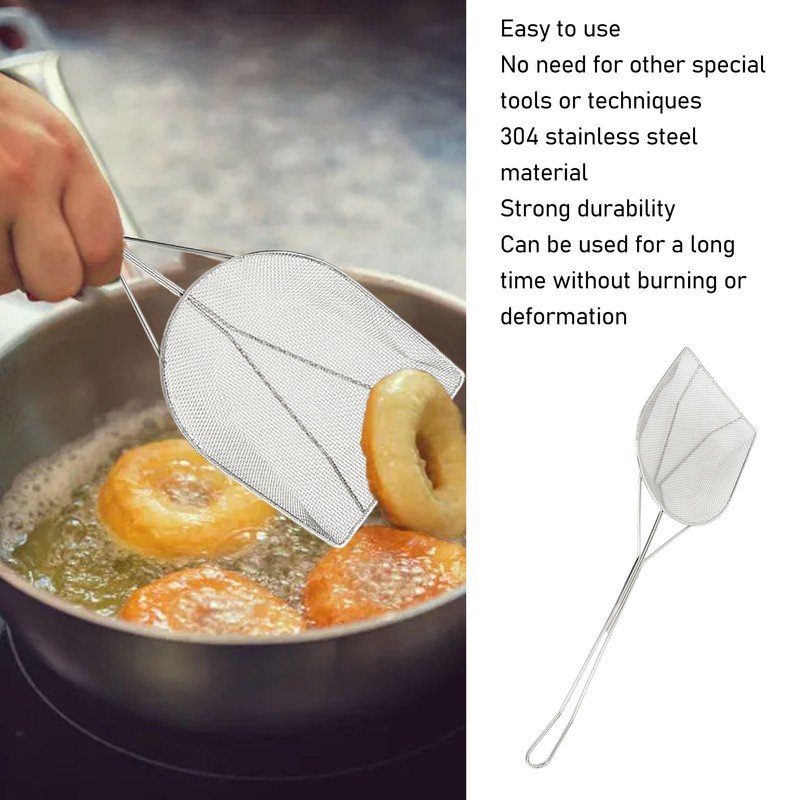 Kitchen Utensils Strainer Spoon Stainless Steel Strainer Spoon Durable Drain