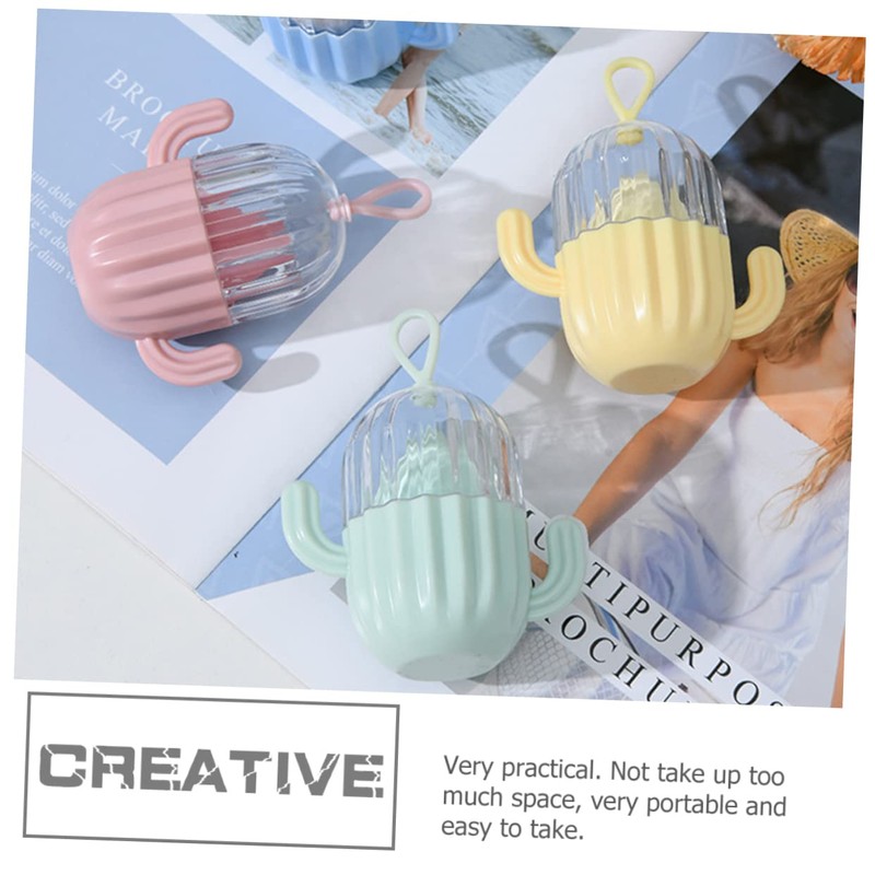 WOONEKY Beauty Egg Box Makeup Sponge Travel Case Reusable Sponge