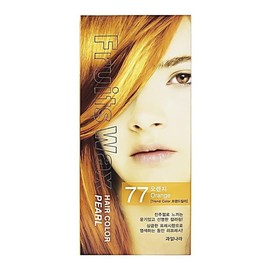 Pearl hair dye gray hair cream Fruitland / 펄 진주 염색약 새치 크림 과일나라