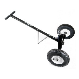 Fouwick 650LBS Capacity Trailer Dolly, 1-7/8” Hitch Ball with 12” Pneumatic Tires, Black Powder Coated Steel Trailer Mover Dolly TC001