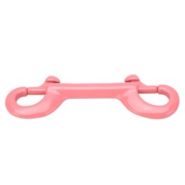 Double Ended Bolt Snap Hook 100mm 316 Stainless Steel Marine Grade Trigger Chain Clips for Underwater Scuba Diving Dusty Pink