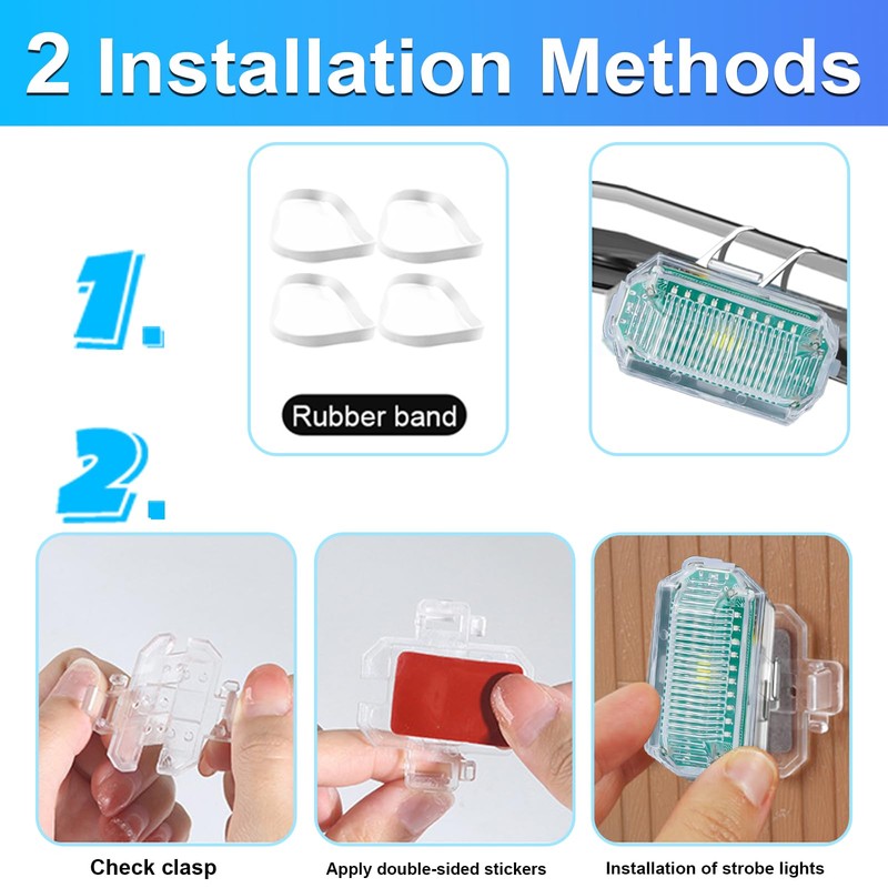 LIGBT 1000mAh Wireless Led Strobe Light with Remote Control Led
