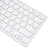 Wireless Keyboard English Thai Bilingual Portable Stylish Ultra Thin Silver