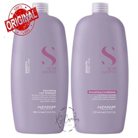 Alfaparf Semi di Lino Smooth Smoothing Shampoo & Conditioner Duo 33.8 oz