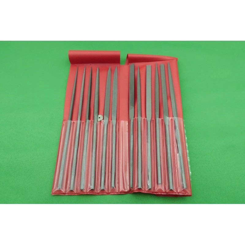 General S-475 Swiss Pattern Needle File Set 6 1/4" England