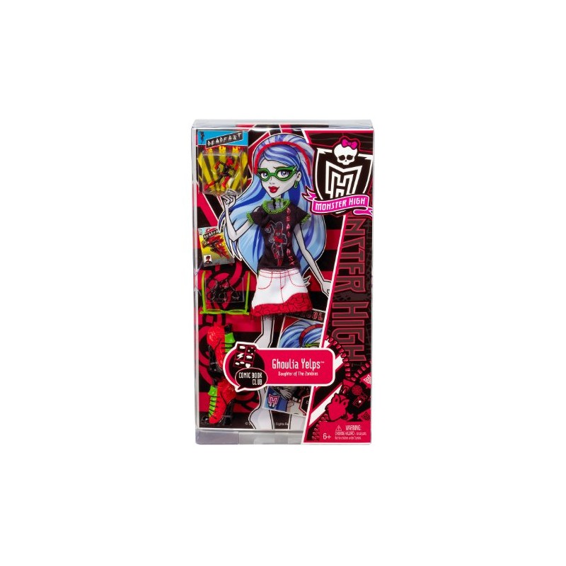 Monster High Comic Book Club Ghoulia Yelps Fashions Pack -