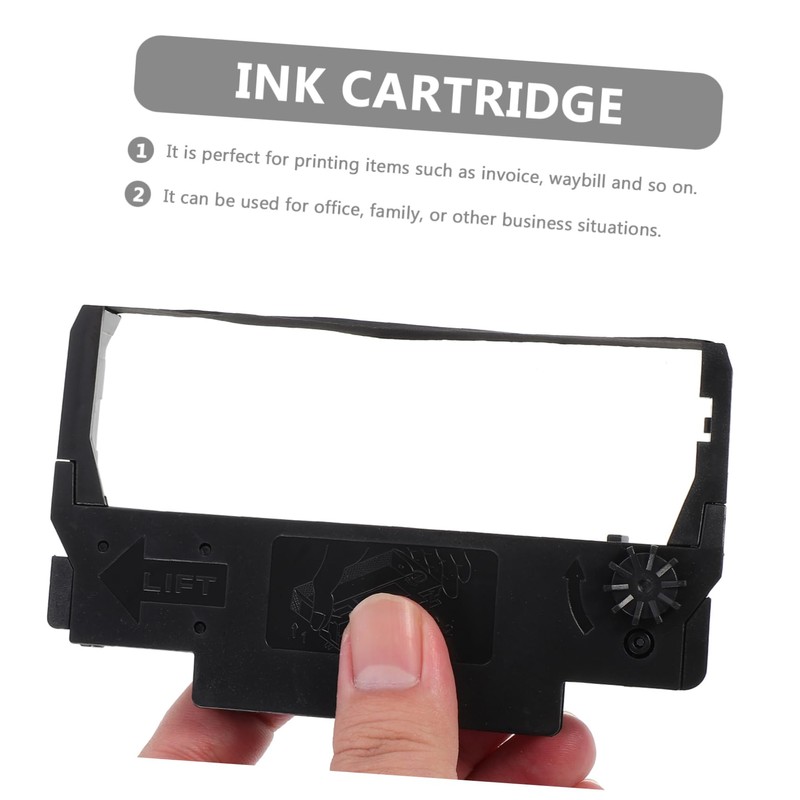 KICHOUSE 10pcs Ink Ribbon Replacement for Cash Registers Compatible and