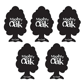 5 x Mighty Oak Air Car Freshener - Ice Cool