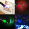 GaiGaiMall 4 Colors Flashlights Including Red Green Blue Black Light