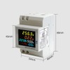 OrangeClub 6-in-1 Digital Electricity Meter, DIN Rail, Digital Electricity Meter,