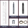 150 Sets 1/2 inch Grommet Tool Kit,Bronze Metal Grommet Kit,Eyelet