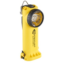 Streamlight 90962 Survivor X 250-Lumen Right-Angle Firefighter's Flashlight with 120V/100V AC/12V DC Charger, Yellow