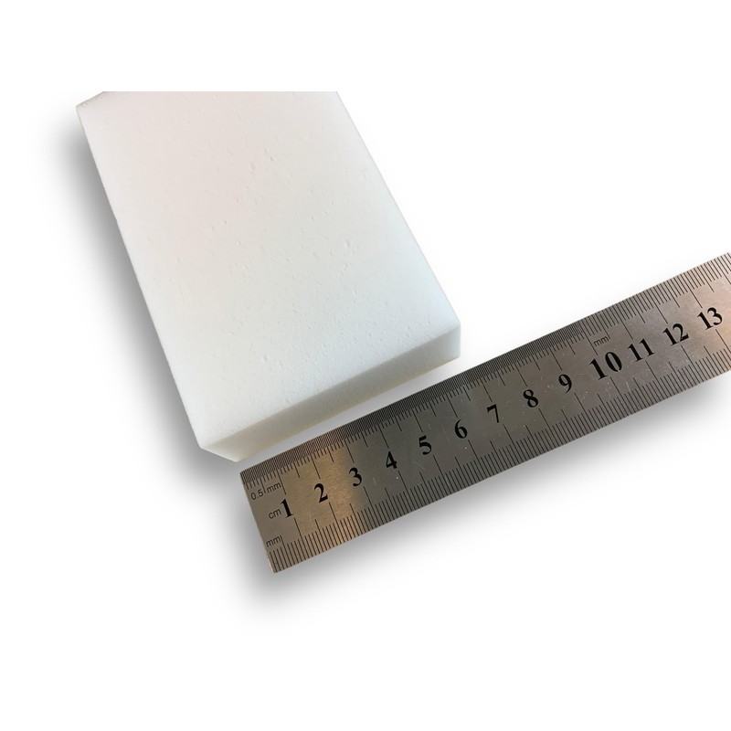 KIBROS Magic Sponge, Melamine, White, Quantité x 1