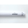 elitegrips CX50 Golf Grips, Set of 7, Silver White with