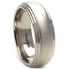BESTTOHAVE Mens Titanium Ring -8mm Wide Engraved With I Love